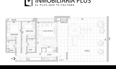 Apartamento De 2 Dormitorios Con 206 M2 2 Baños En La Rambla De Carrasco Desde 20% U$s 97.000 De Entrega Y 80% Financiado