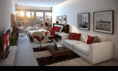 Alquiler de Apartamento para vivienda u oficina frente a Montevideo Shopping con Gym, Lavadero y más servicios