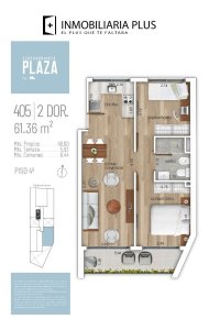  Apartamento De 2 Dormitorios En Pocitos Desde U$s 204.695 Con Barbacoa, Parrillero, Terraza, Lavadero, Garajes, Gym Y Con Financiación Propia además De Muy Bajos Gastos Comunes $ 7000.