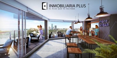  Apartamento En Piso 22 Financiado Desde U$s 25.626 De Entrega Y 80% U$s 102.506 Financiado Sin interés En Montevideo Sobre A. Rivera, Con Todos Los Servicios A Cuadras De Playa 