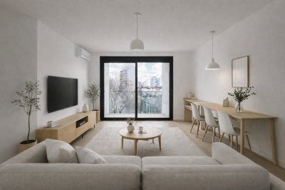  Alquiler de Apartamento de 2 dormitorios con gym, barbacoa, cowork y más en Montevideo