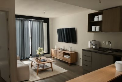  Venta de Apartamento u Oficina a estrenar con 1 Dormitorio y servicios barbacoa, Gym y más en La Blanqueada de Montevideo