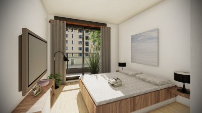  Apartamento en venta en Montevideo con terraza doble