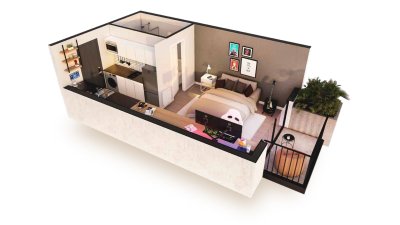  Venta de Apartamento a estrenar vivienda promovida en el La Blanqueada de Montevideo
