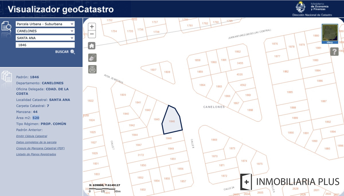 Casa ID.1216 - Venta de Casa con 520 m2 de Terreno esquina en Santa Ana Canelones a pasos de la Playa y la Av. Principal