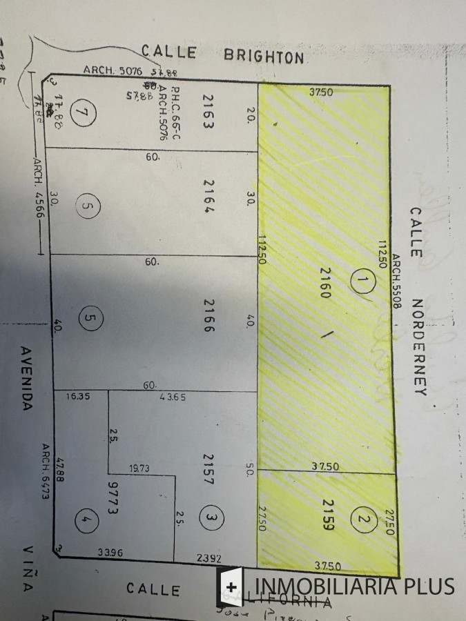Terreno ID.1491 - Terreno de 5250 m2 con 140 metros de frente (Toda la cuadra) y 37,5 de Profundidad en San Rafael Maldonado
