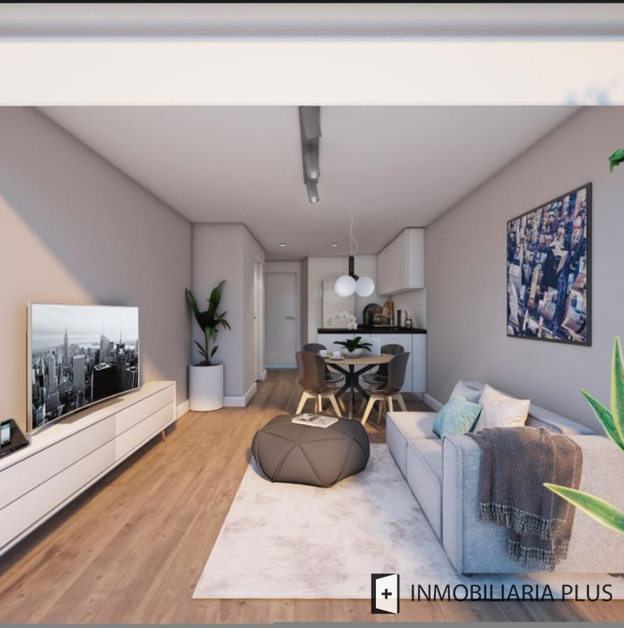 Apartamento ID.695 - Venta de Monoambiente a estrenar en Tres Cruces Piscina, Playroom y más C695B