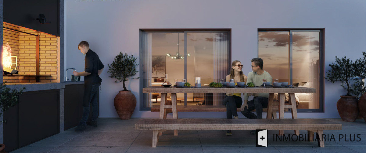Apartamento ID.1078 - Venta de Apartamento de 1 Dormitorio en Tres Cruces con Barbacoa Gym, Lavadero y Bajos Gastos