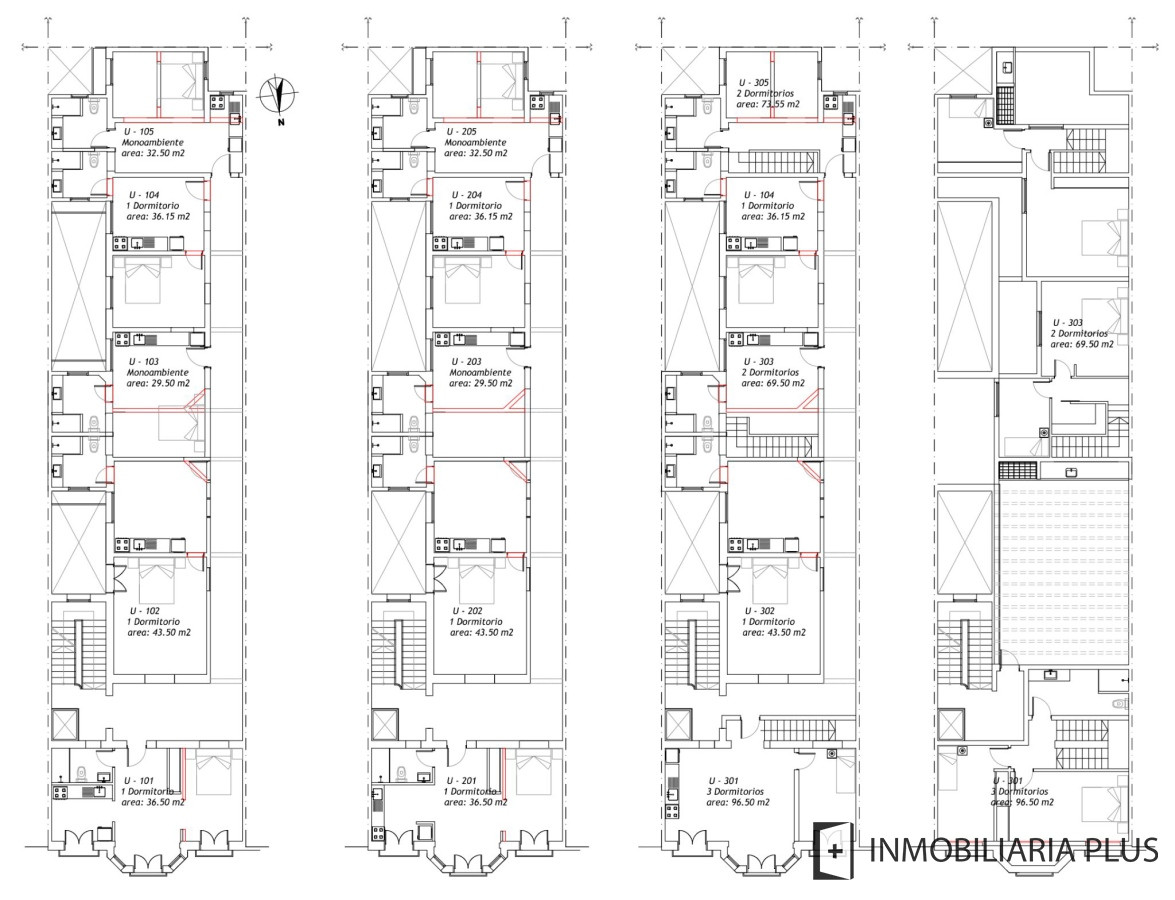 Apartamento ID.1286 - Monoambiente en Venta en el Centro de Montevideo con barbacoa y depósito a pasos de la Rambla y Av. Dieciocho de Julio y el Edificio Presidencia
