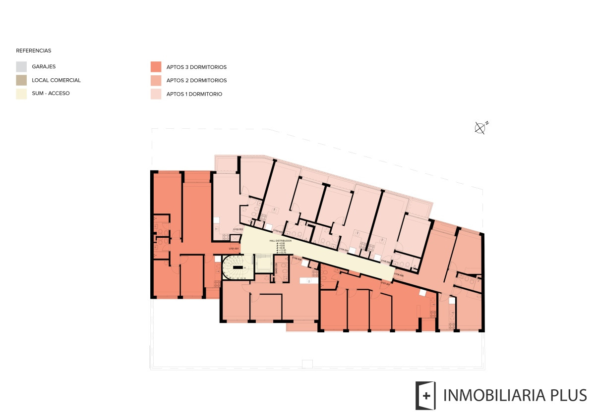 Apartamento ID.1130 - Apartamento en Venta de 1 Dormitorio con barbacoa en la Blanqueada de Montevideo