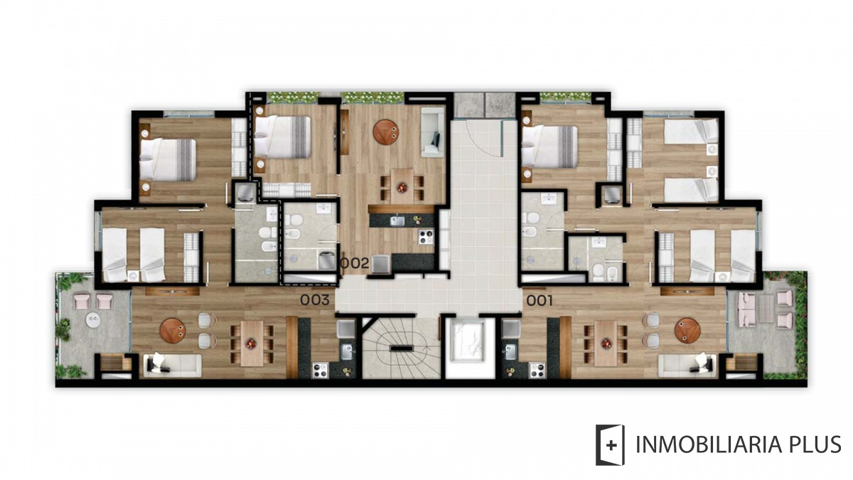 Apartamento ID.350 - Venta de Apartamento 2 Dormitorios en el Prado C885-2D003A