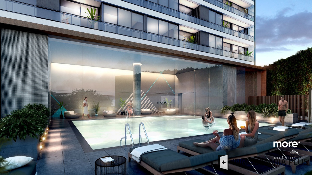 Apartamento ID.1470 - Alquiler de Apartamento de 1 Dorm y medio con Piscina Cerrada, Gym, Barbacoa y más a pasos del Mautone de Maldonado