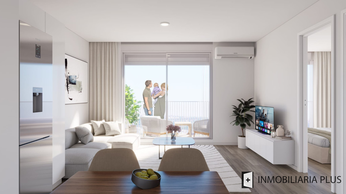 Apartamento ID.1184 - Apartamento en Venta de 1 Dormitorio con entrega y CUOTAS a pasos de la FACULTAD para ESTRENAR con barbacoa, gym, lavadero y más Vivienda Promovida