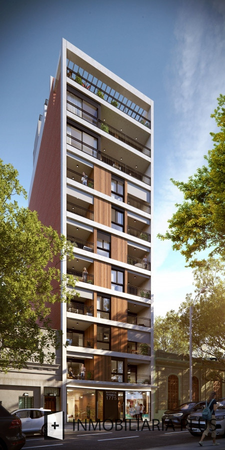 Apartamento ID.597 - Venta de Apartamento de 2 Dormitorios a estrenar al frente en Tres Cruces con Gym, Barbacoa y más C991-203