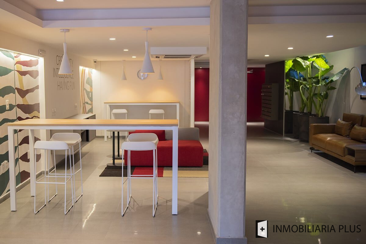 Apartamento ID.1354 - Venta de Apto nuevo con 2 Dormitorios en Tres Cruces con Barbacoa, Parrilleros, Gym y más amenities en Montevideo