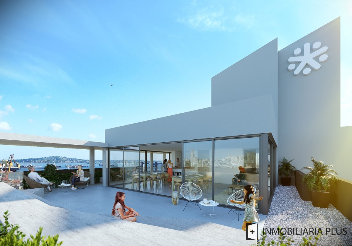 Apartamento ID.2 - Venta de Apartamento En El Centro Con Todos Los Servicios Frente A La Bahía De Montevideo P