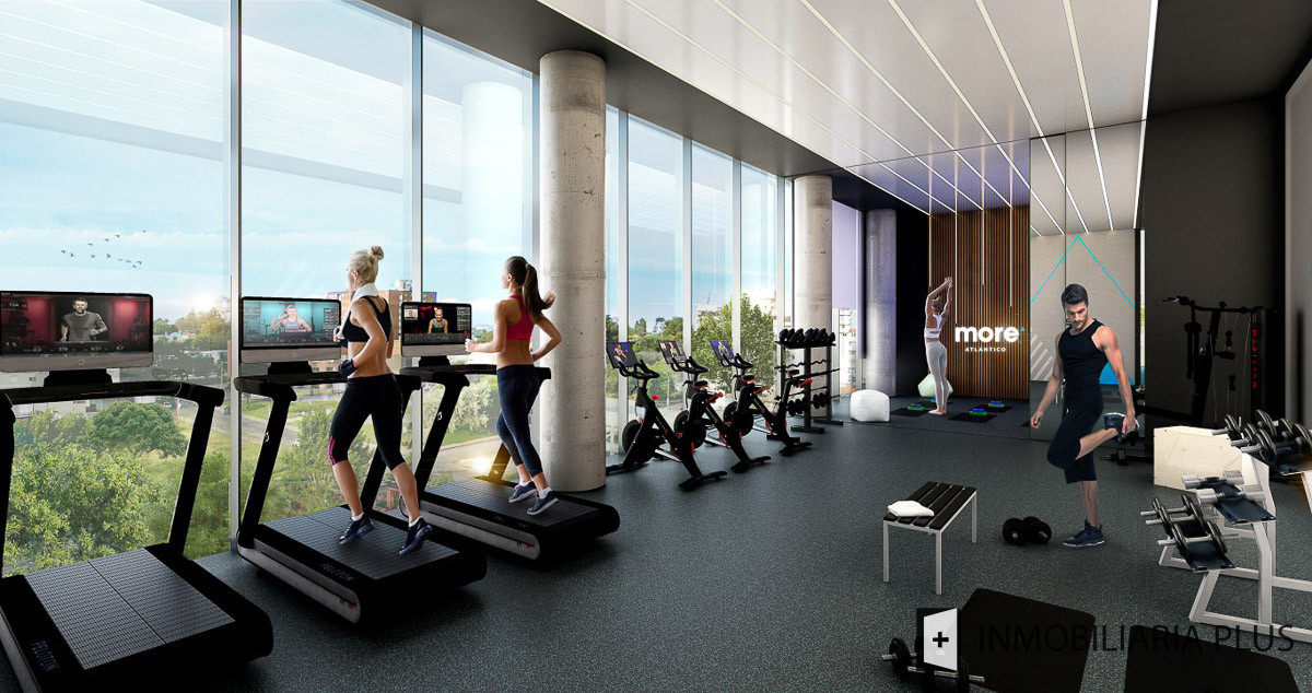 Apartamento ID.1470 - Alquiler de Apartamento de 1 Dorm y medio con Piscina Cerrada, Gym, Barbacoa y más a pasos del Mautone de Maldonado