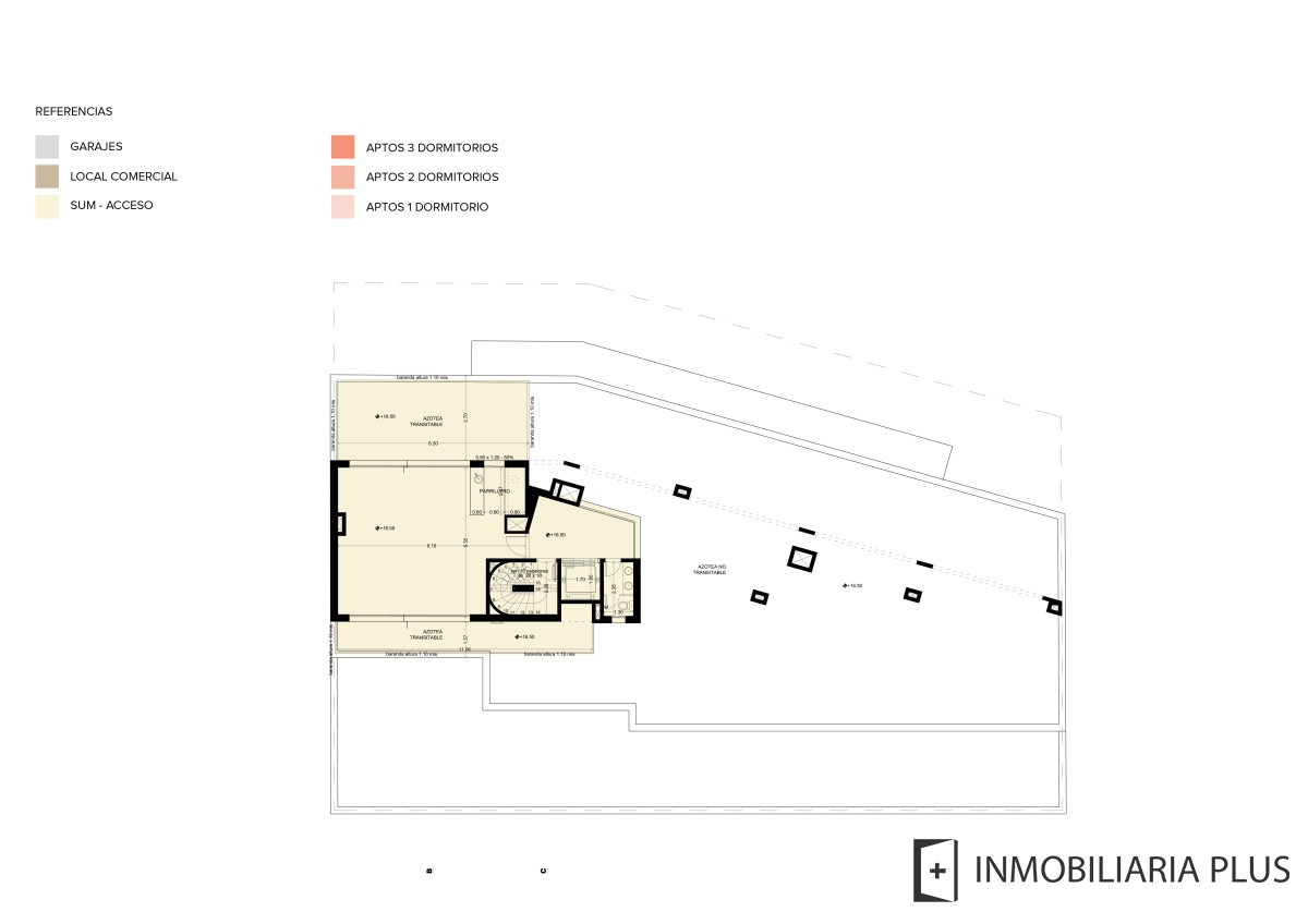 Apartamento ID.1130 - Apartamento en Venta de 1 Dormitorio con barbacoa en la Blanqueada de Montevideo