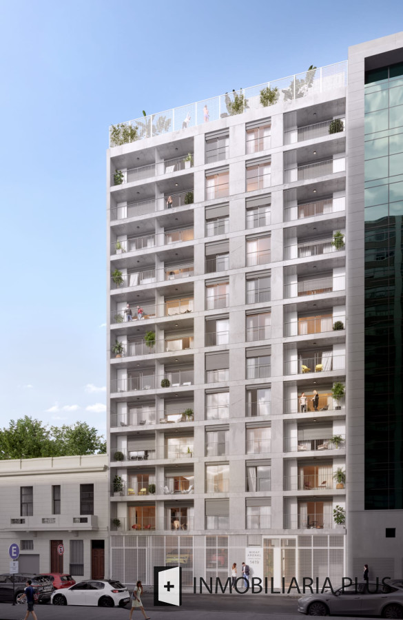 Apartamento ID.1184 - Apartamento en Venta de 1 Dormitorio con entrega y CUOTAS a pasos de la FACULTAD para ESTRENAR con barbacoa, gym, lavadero y más Vivienda Promovida