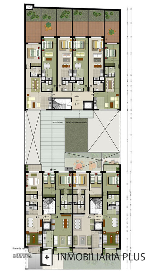 Apartamento ID.1397 - Alquiler de apartamento de 1 dormitorio con patio en Buceo 70 m²