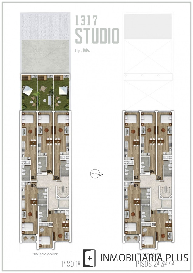 Apartamento ID.1555 - Alquiler de Apartamento en Pocitos con garaje del WTC de Montevideo