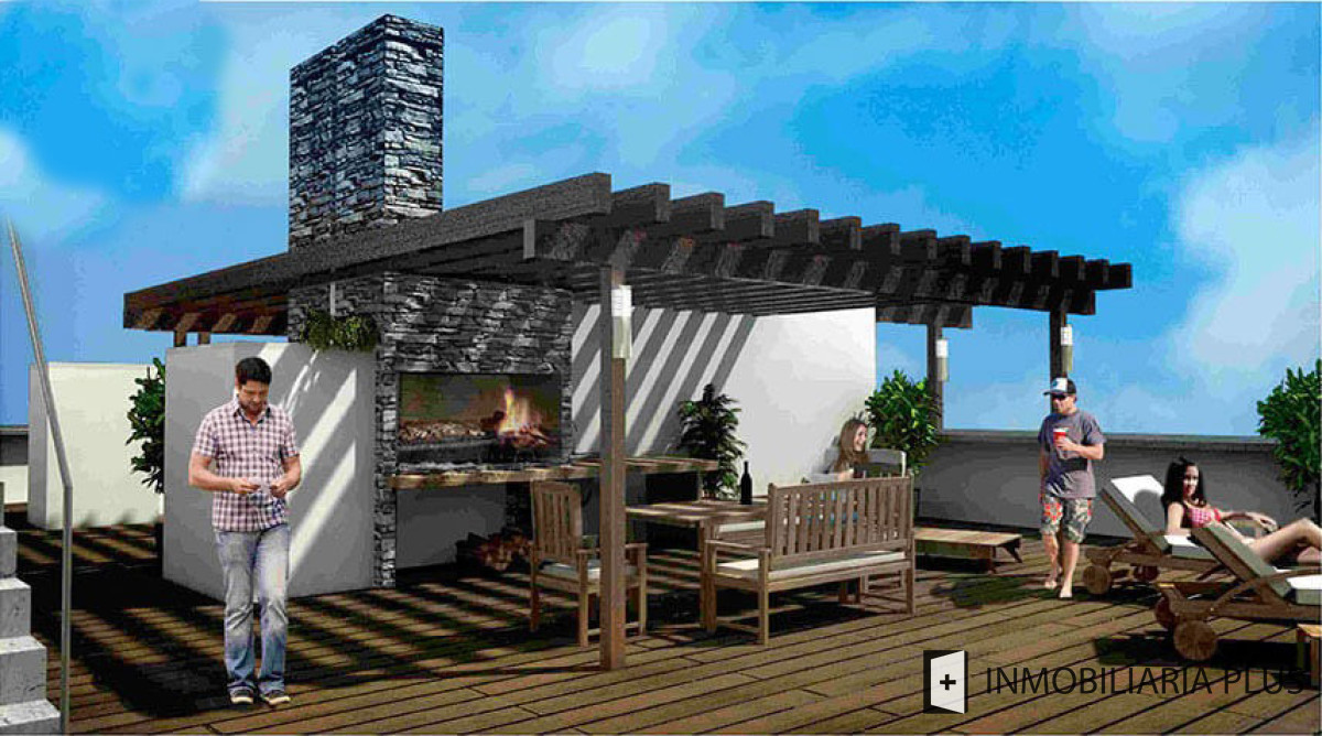 Apartamento ID.1397 - Alquiler de apartamento de 1 dormitorio con patio en Buceo 70 m²