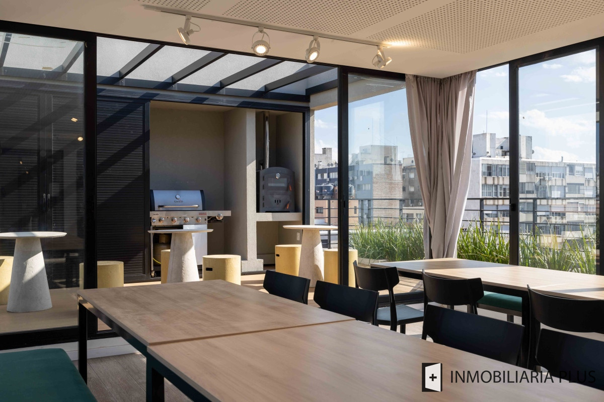 Apartamento ID.1097 - Venta de Apartamento 2 Dormitorios en Tres Cruces a pasos de 18 con Barbacoa, Gym, Cowork y más