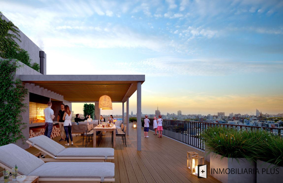 Apartamento ID.1441 - Venta de Monoambiente de 60m2 a estrenar en Punta Carretas con patio interno privado, gym, barbacoa, lavadero y más en Montevideo