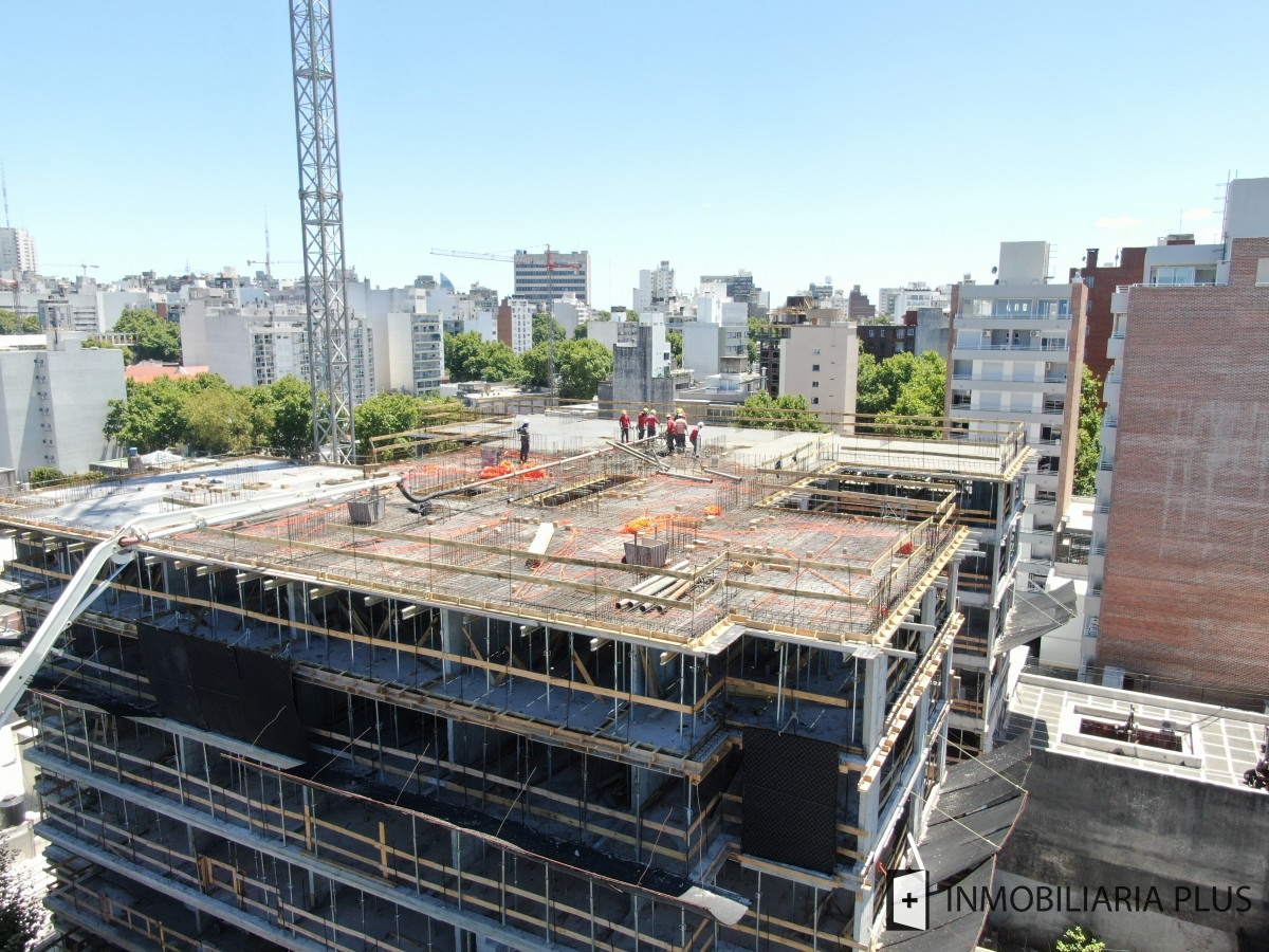 Apartamento ID.545 - Venta de Apartamento 2 Dormitorios al frente en Piso 9 en Palermo Soho C831-906