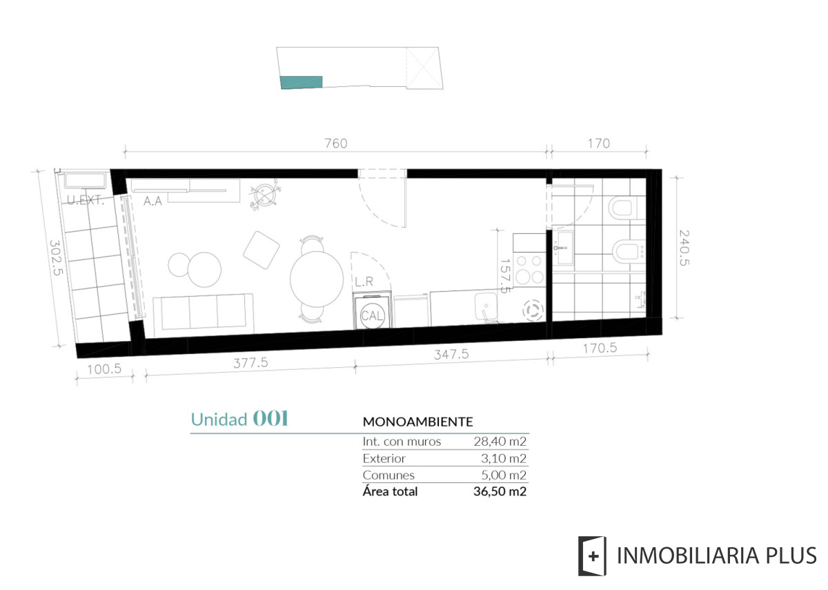 Apartamento ID.1704 - Venta de Apartamento en Cordón con Terraza, Cowork, Barbacoa y Laundry