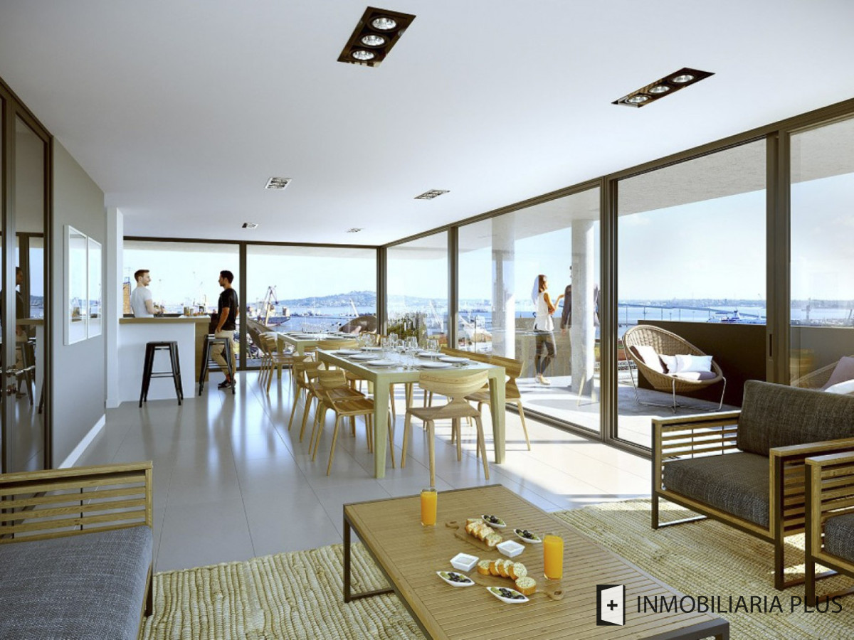 Apartamento ID.2 - Venta de Apartamento En El Centro Con Todos Los Servicios Frente A La Bahía De Montevideo P