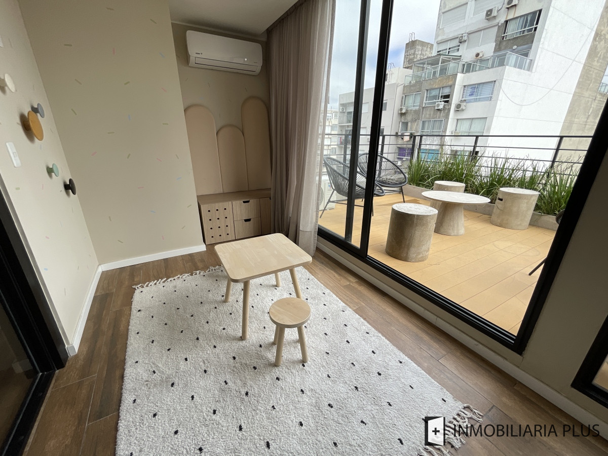 Apartamento ID.1097 - Venta de Apartamento 2 Dormitorios en Tres Cruces a pasos de 18 con Barbacoa, Gym, Cowork y más