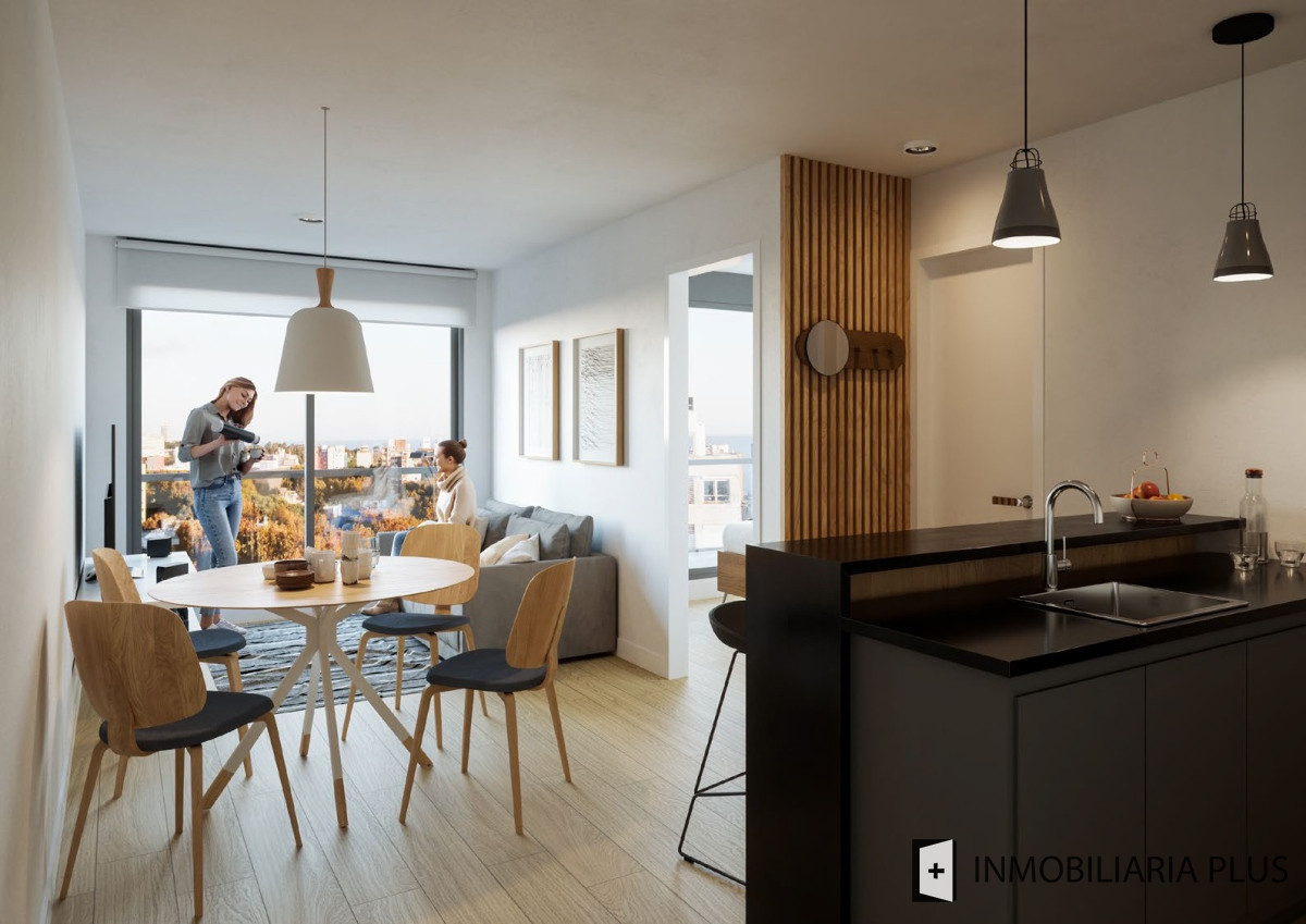 Apartamento ID.1396 - Alquiler de monoambiente para estudiantes cerca de centros de estudio en Montevideo.