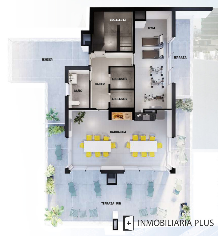 Apartamento ID.1184 - Apartamento en Venta de 1 Dormitorio con entrega y CUOTAS a pasos de la FACULTAD para ESTRENAR con barbacoa, gym, lavadero y más Vivienda Promovida
