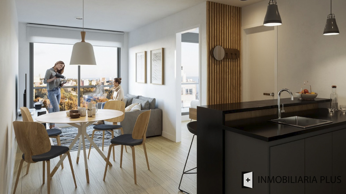Apartamento ID.545 - Venta de Apartamento 2 Dormitorios al frente en Piso 9 en Palermo Soho C831-906