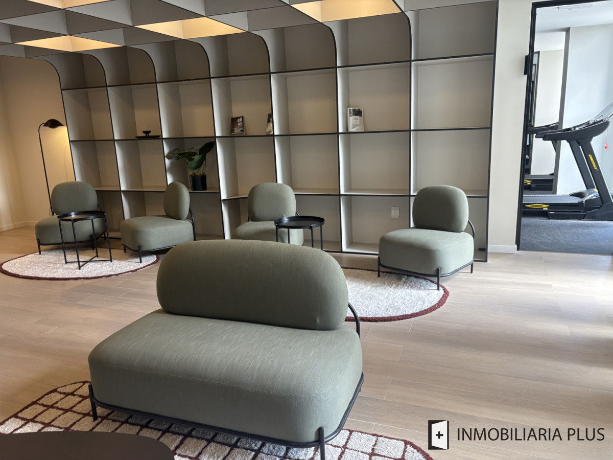 Apartamento ID.1681 - Alquiler de Apartamento de 2 dormitorios con garaje, gym, barbacoa, cowork y más en Tres Cruces Montevideo