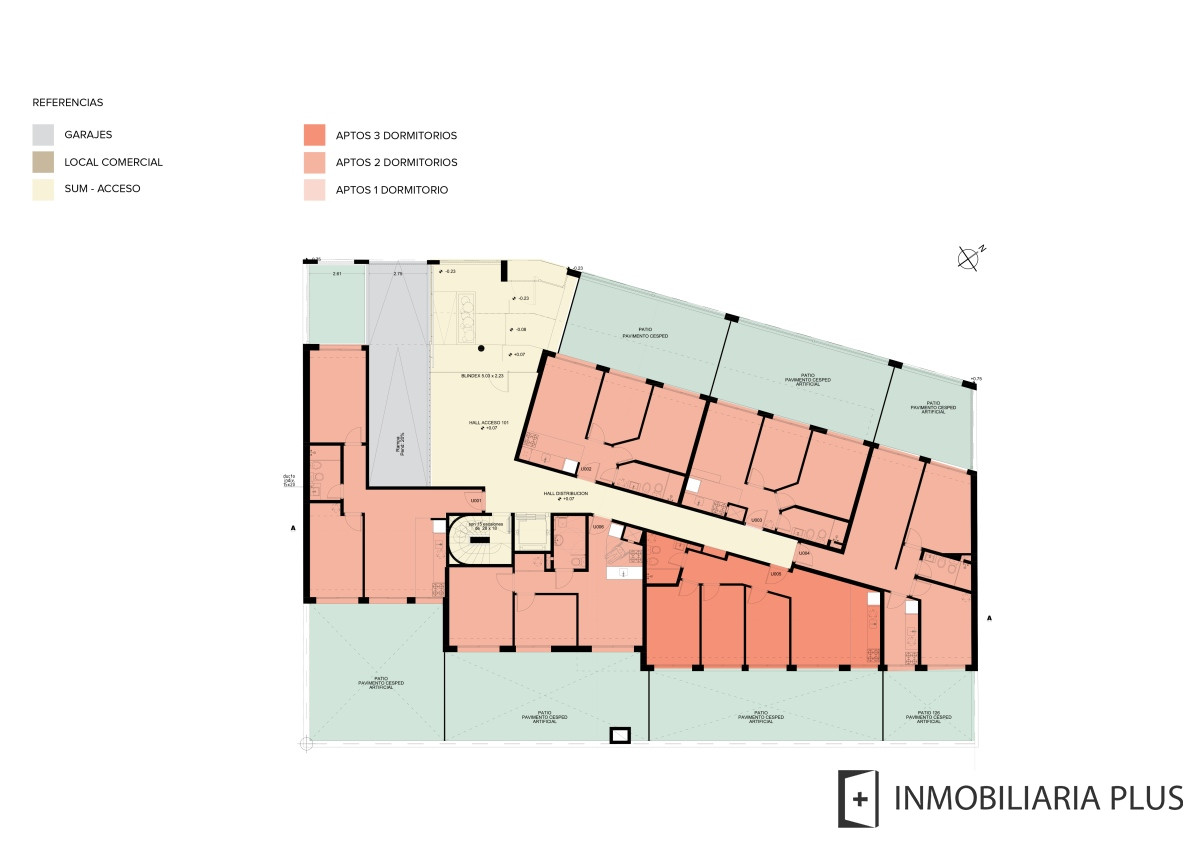 Apartamento ID.1130 - Apartamento en Venta de 1 Dormitorio con barbacoa en la Blanqueada de Montevideo
