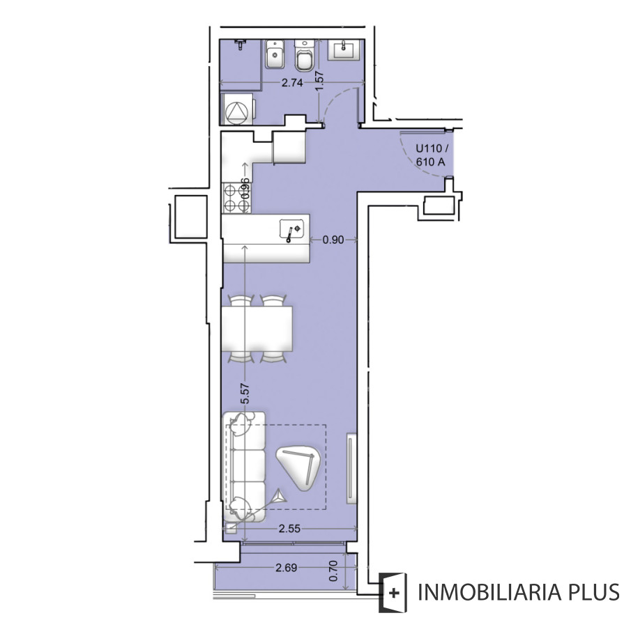 Apartamento ID.1535 - Alquiler de Apartamento con garaje a pasos de Av. 8 de Octurbre en la Blanqueada, gym, barbacoa, cowork y más en Montevideo