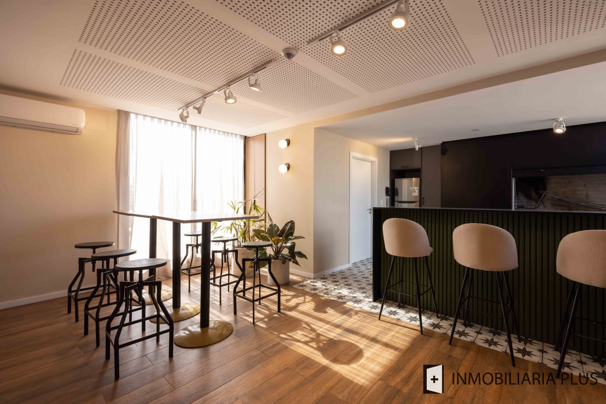 Apartamento ID.1097 - Venta de Apartamento 2 Dormitorios en Tres Cruces a pasos de 18 con Barbacoa, Gym, Cowork y más