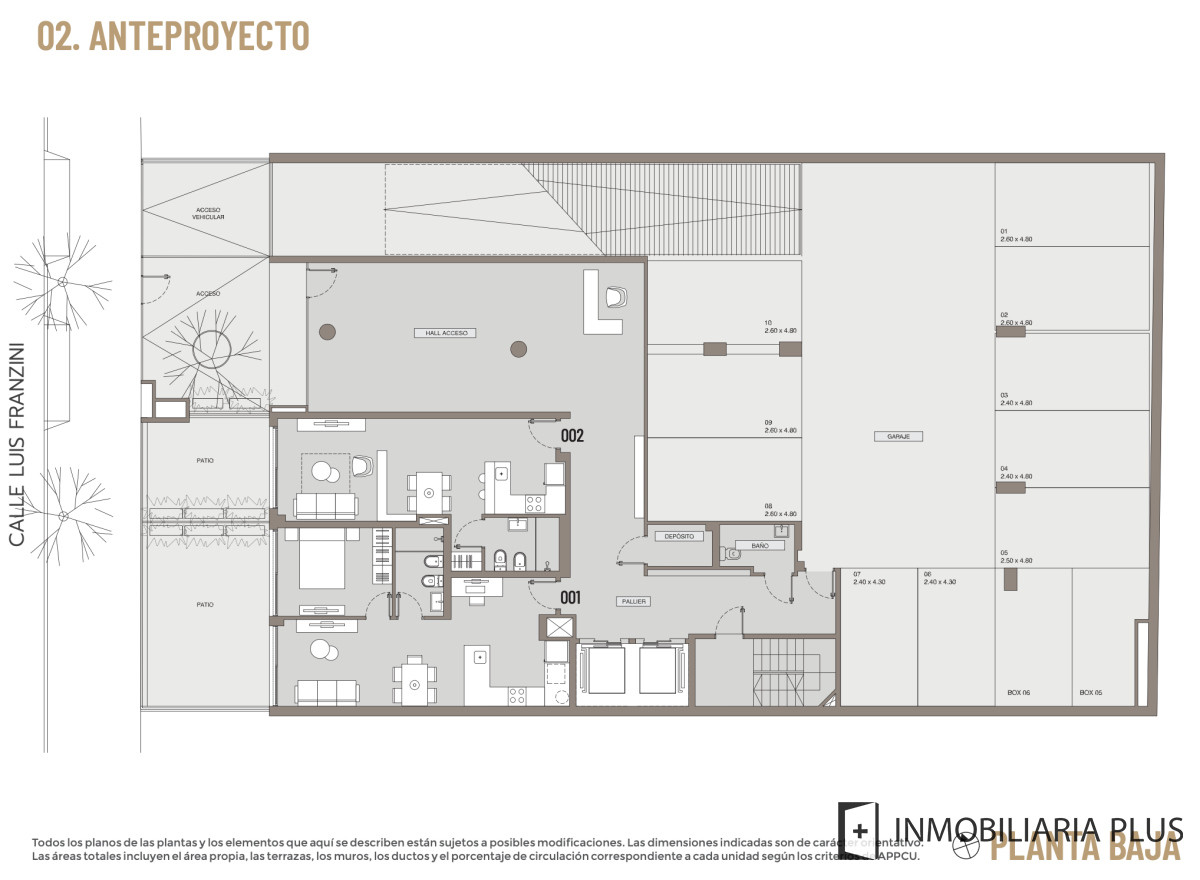 Apartamento ID.1441 - Venta de Monoambiente de 60m2 a estrenar en Punta Carretas con patio interno privado, gym, barbacoa, lavadero y más en Montevideo