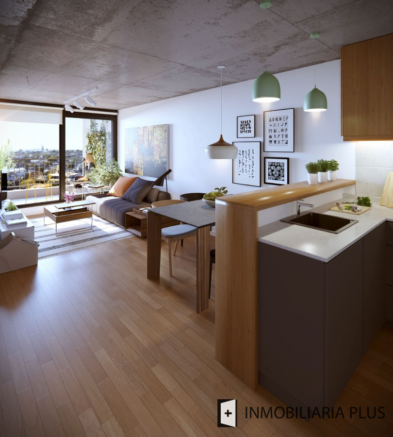 Apartamento ID.597 - Venta de Apartamento de 2 Dormitorios a estrenar al frente en Tres Cruces con Gym, Barbacoa y más C991-203