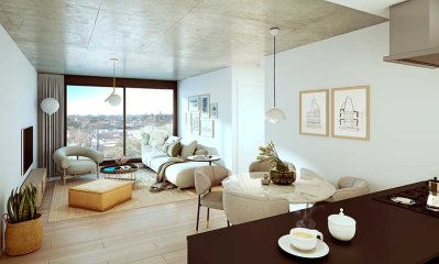 Apartamento en Venta en Buceo a 2 cuadras de la rambla con financiación propia Parrillero y Lavadero