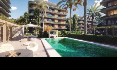 VENTA de Apartamento COSTA Sobre la primera línea al mar en la Ciudad de la COSTA C846-2D105E 2 Dormitorios con GARAJE