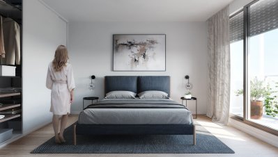  Venta de Apartamento de 1 Dormitorio en Tres Cruces con Barbacoa Gym, Lavadero y Bajos Gastos