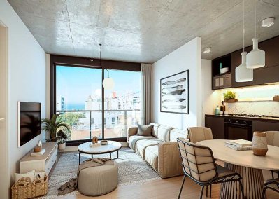  Venta de Apartamento en Buceo a 2 cuadras de la rambla con financiación propia Parrillero y Lavadero