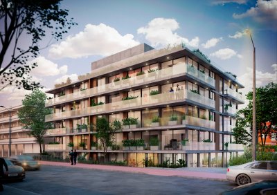  Vendo Apto a estrenar en el último piso de la Península con 2 Dormitorios y servicios barbacoa, piscina y más Código: C992402P