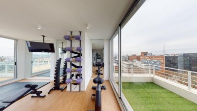  Vendo Apartamento en La Blanqueada a pasos del Hospital Militar con Gym, Barbacoa y más