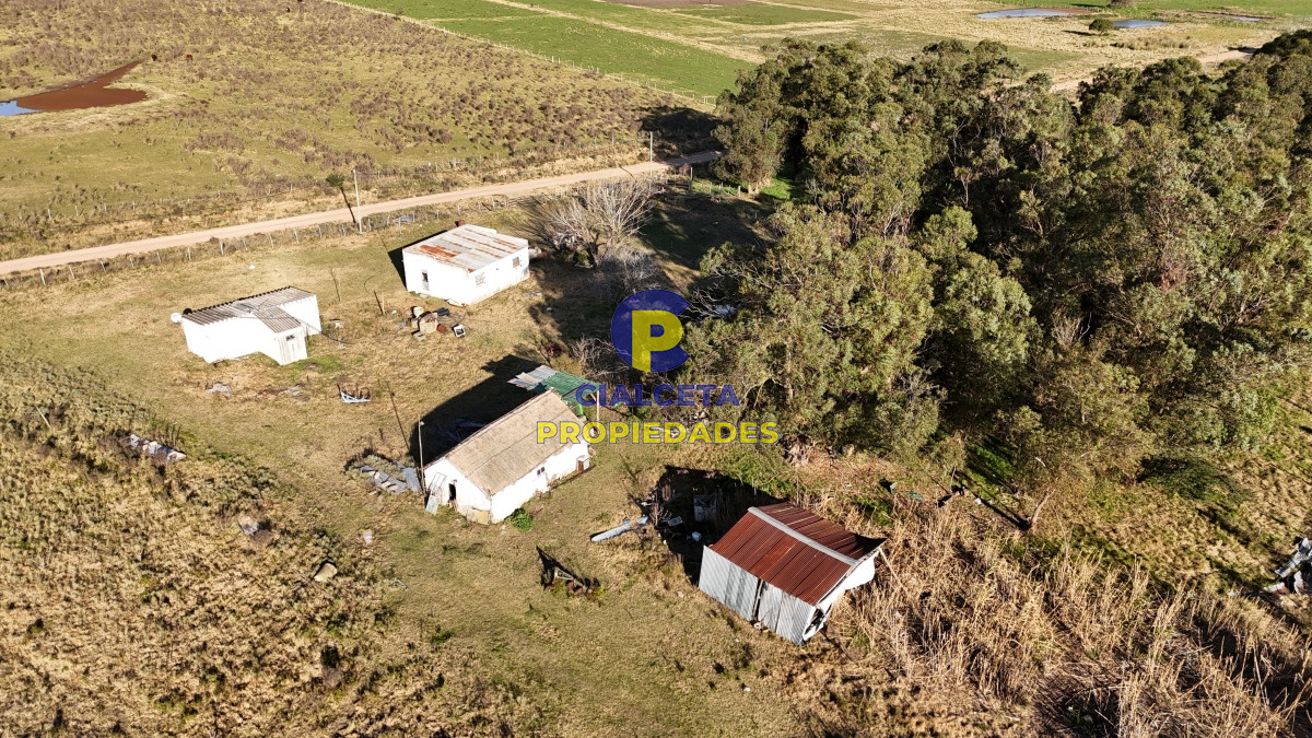 Chacra ID.486 - 10 hectáreas y media con casa y dos represas