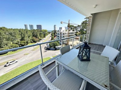 Exclusivo Penthouse, 3 dormitorios más departamento de huésped con vista al mar