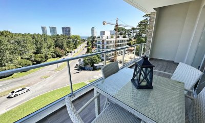 Exclusivo Penthouse, 3 dormitorios más departamento de huésped con vista al mar